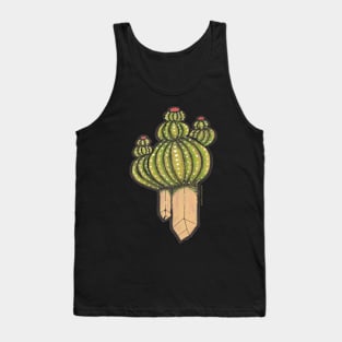 Cactus with crystal roots 7 Tank Top